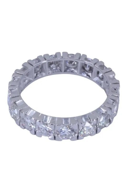 ALLIANCE PLATINE 17 DIAMANTS sold by 58 Facettes