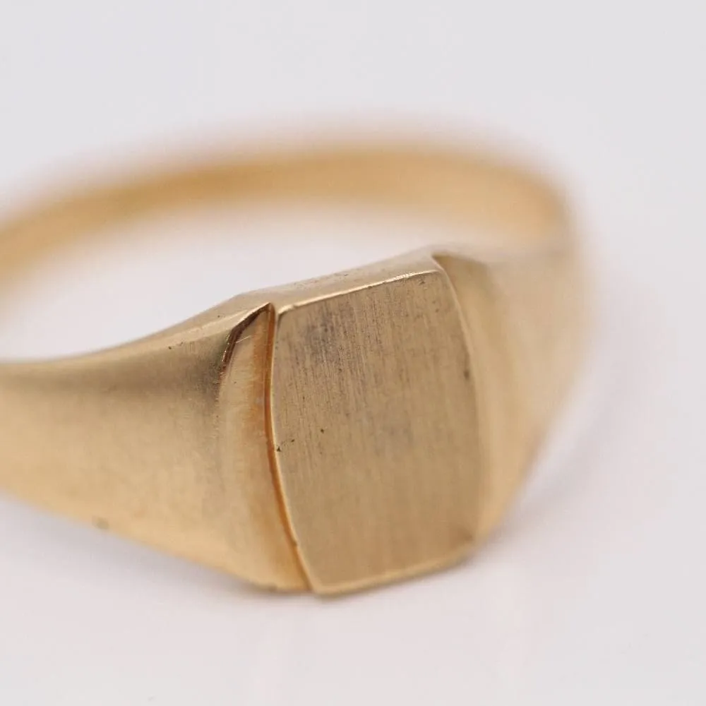 Sceau lisse en or 18 carats sold by 58 Facettes product image thumbnail 4