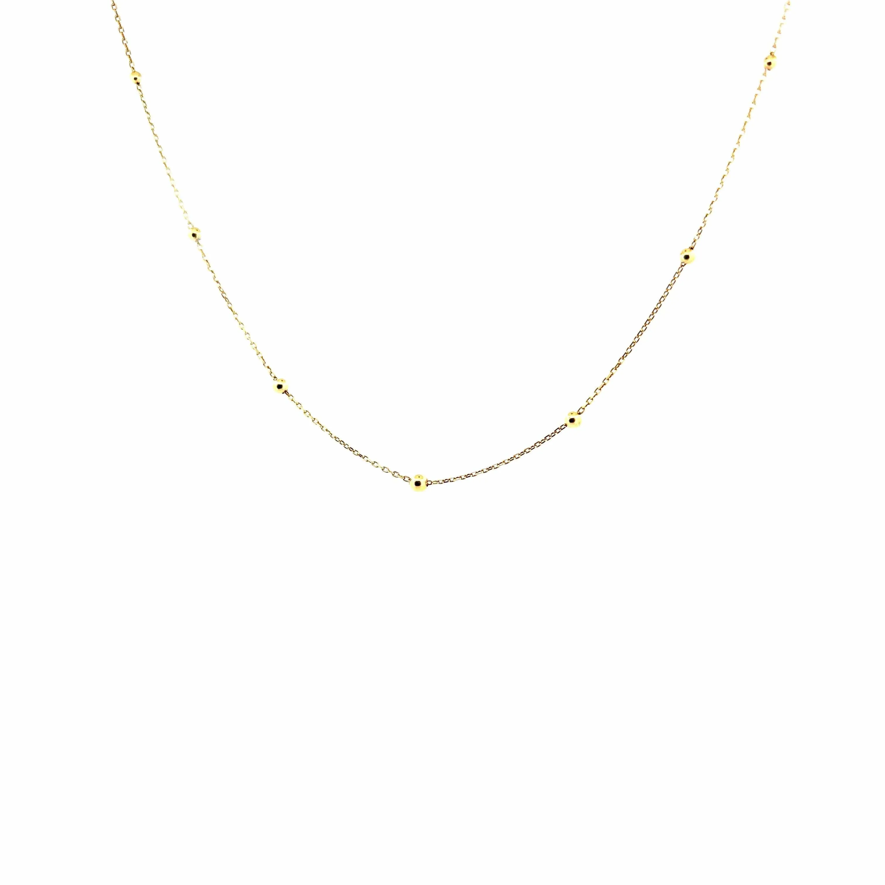 Collier perles or jaunes sold by 58 Facettes product image thumbnail 3