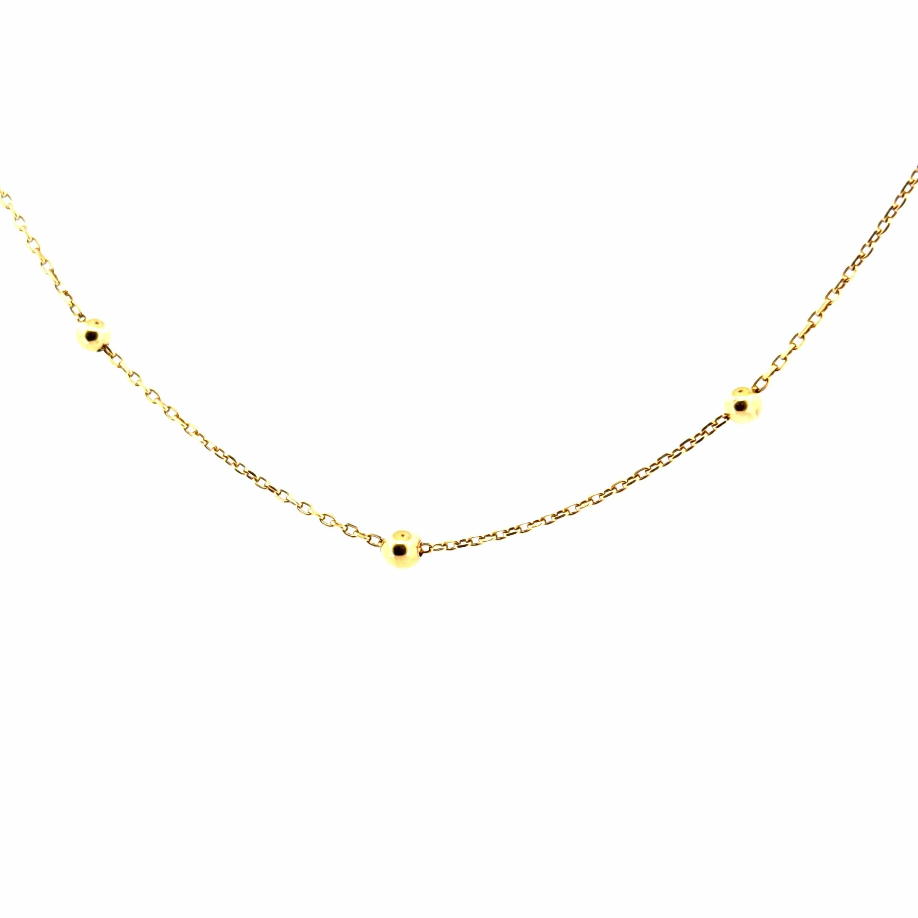 Collier perles or jaunes sold by 58 Facettes