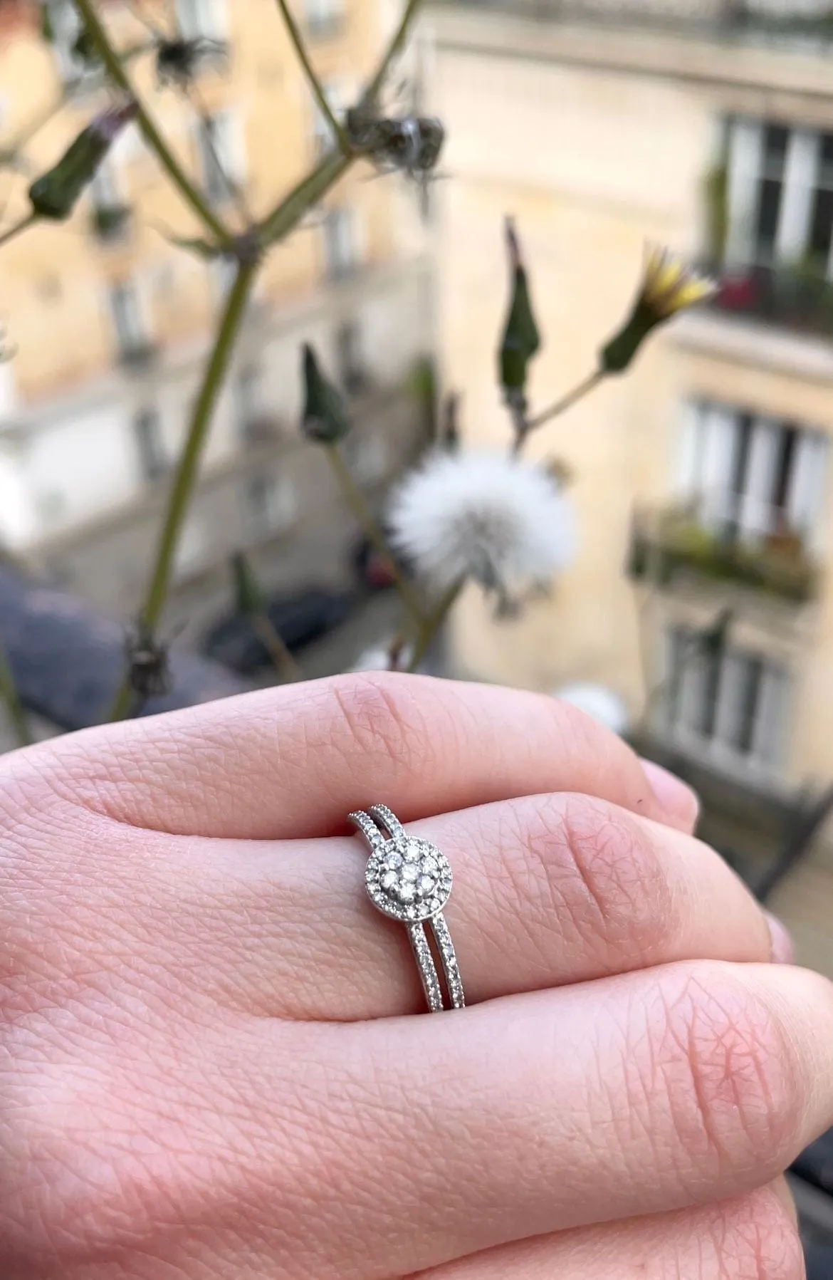 Bague Diamants Chaton Rond sold by 58 Facettes product image thumbnail 3