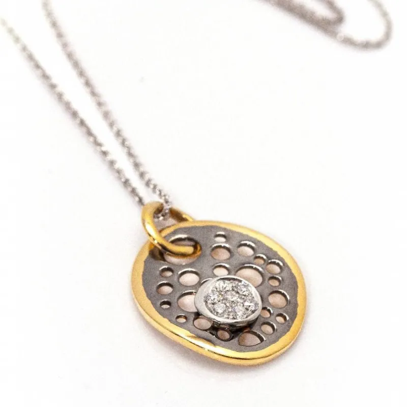 Collier SATELIT en Or Bicolore et Diamants sold by 58 Facettes