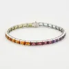 H. Stern- Bracelet-  Rainbow en or blanc et pierres de couleurs sold by 58 Facettes