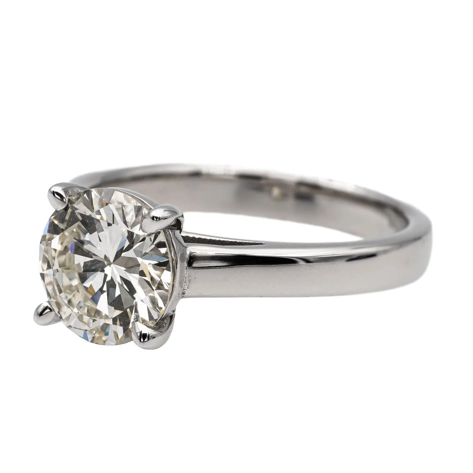 Bague Solitaire Or blanc Diamant sold by 58 Facettes product image thumbnail 4