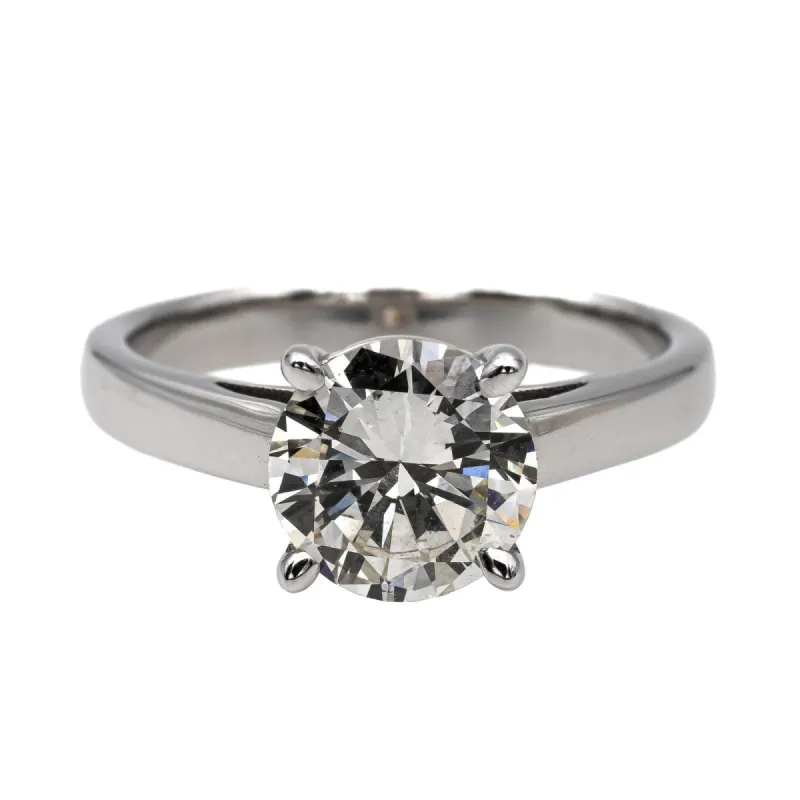 Bague Solitaire Or blanc Diamant sold by 58 Facettes