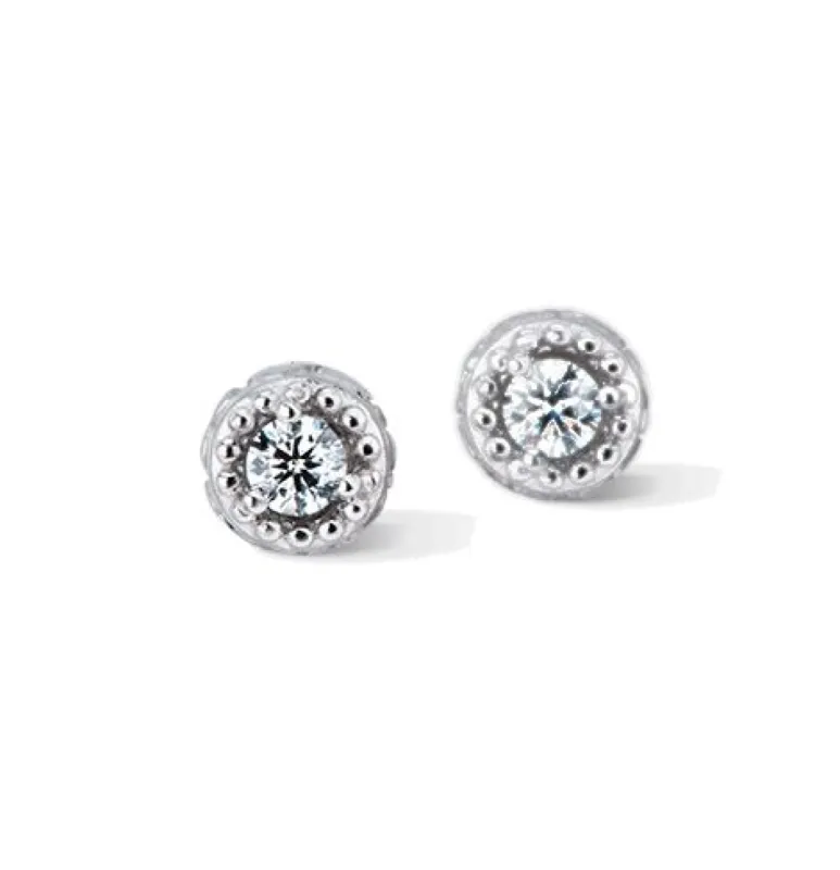 Carrera Y Carrera - Boucles d'oreilles or blanc, diamant sold by 58 Facettes