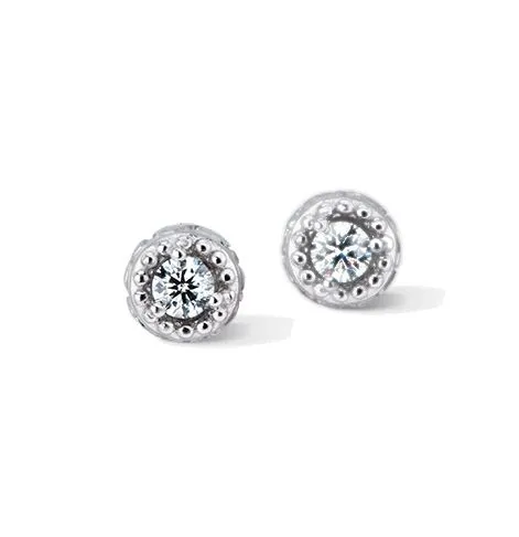 Carrera Y Carrera - Boucles d'oreilles or blanc, diamant sold by 58 Facettes