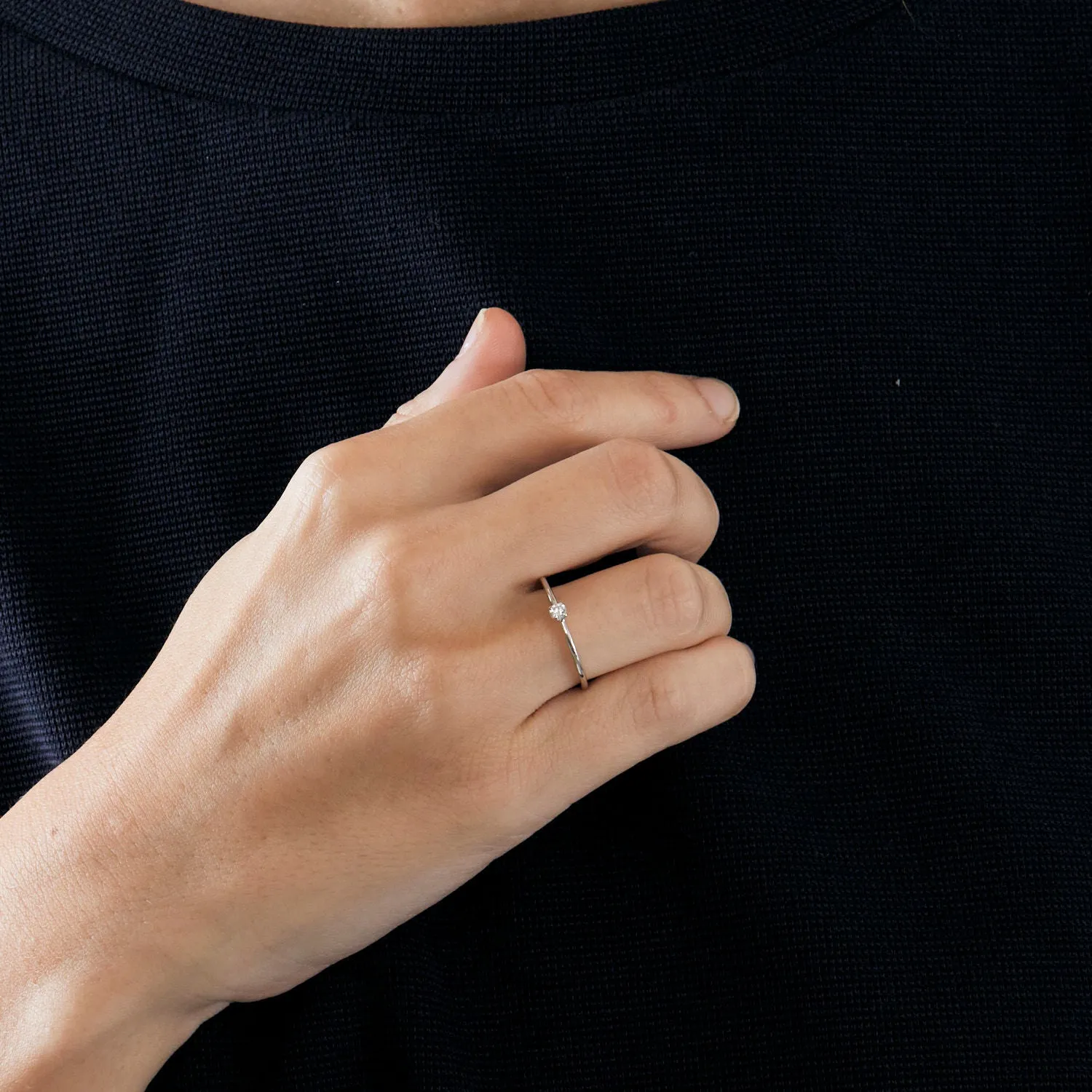 Solitaire or blanc diamant sold by 58 Facettes product image thumbnail 2