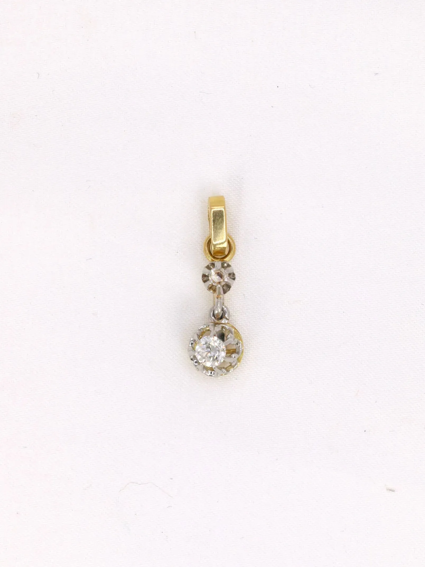 Pendentif ancien diamant 0,15 carat sold by 58 Facettes product image thumbnail 5