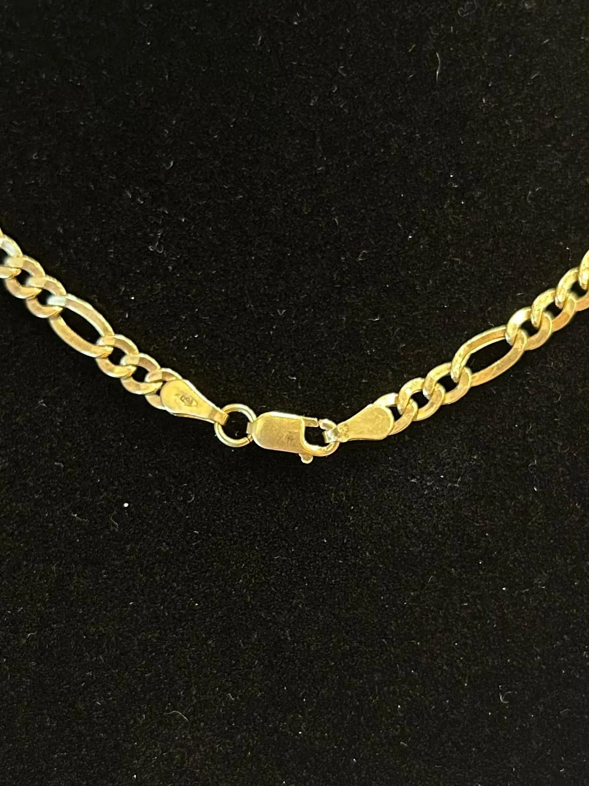 Chaine maille gourmette or jaune sold by 58 Facettes product image thumbnail 4