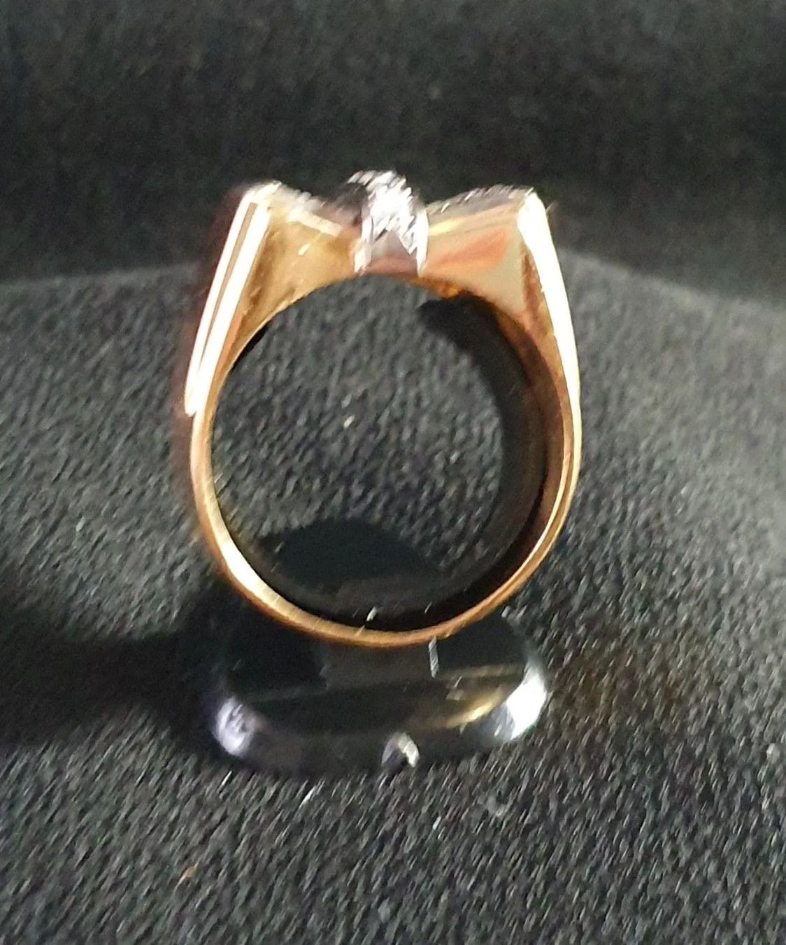 BAGUE PAPILLON OR JAUNE et DIAMANTS - EPOQUE 1945/1947 sold by 58 Facettes product image thumbnail 5