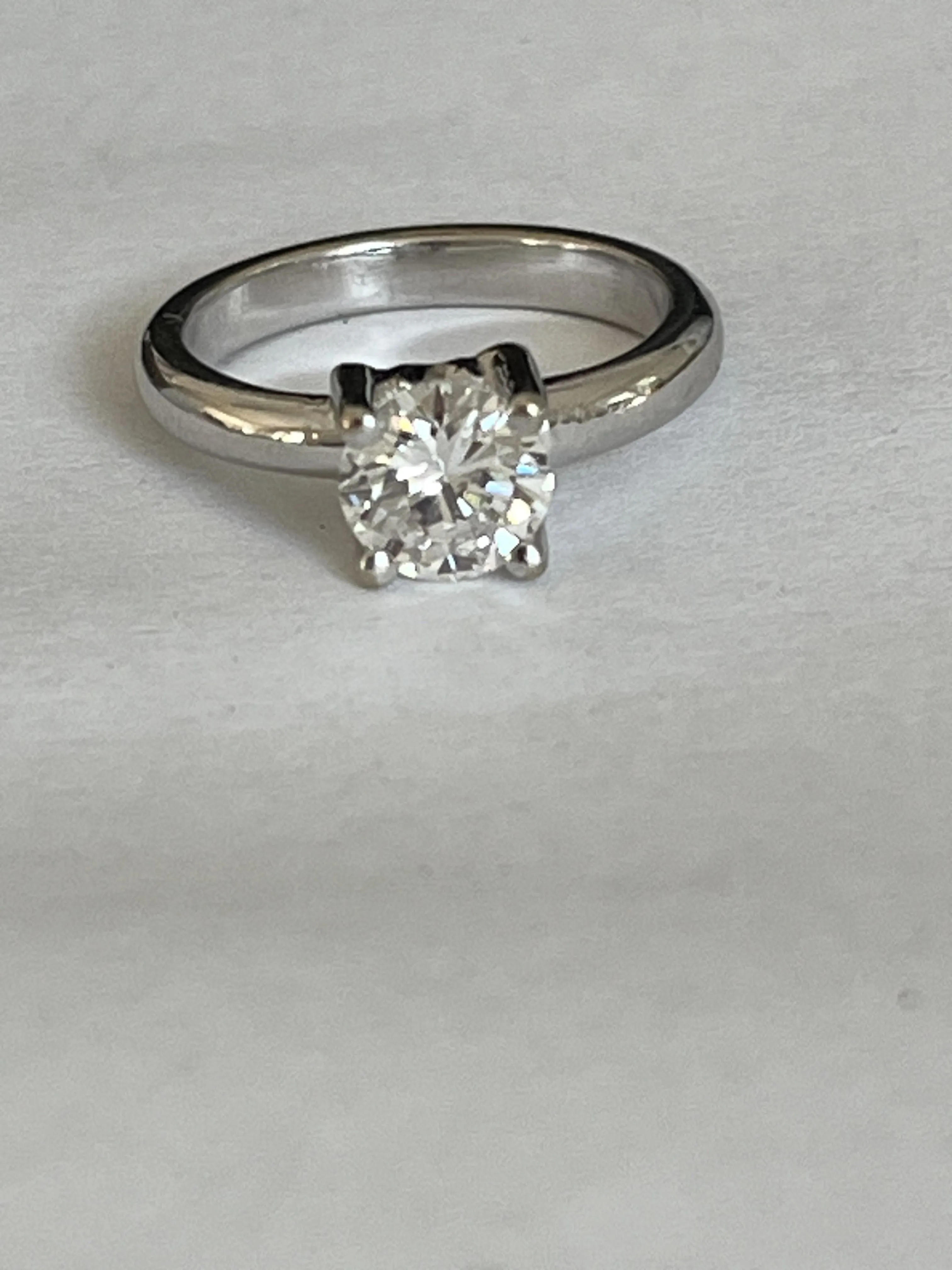 Bague solitaire diamant 1,15 ct sold by 58 Facettes product image thumbnail 5
