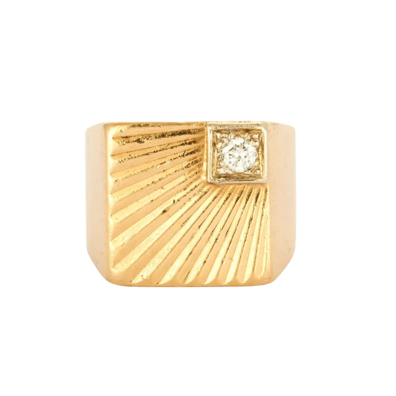 Chevalière Lueur D'Espoir sold by 58 Facettes