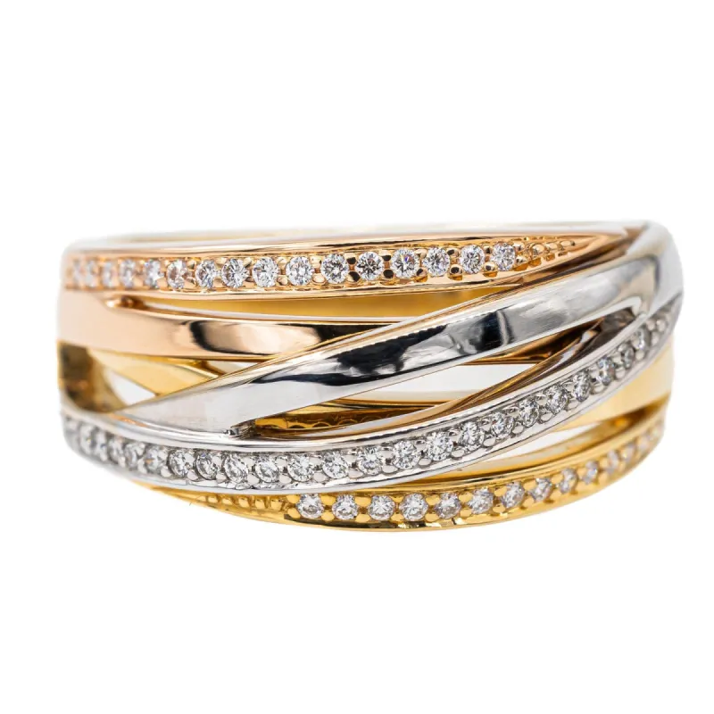 Bague Or jaune Diamant sold by 58 Facettes