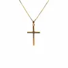 Pendentif Croix or jaune sold by 58 Facettes
