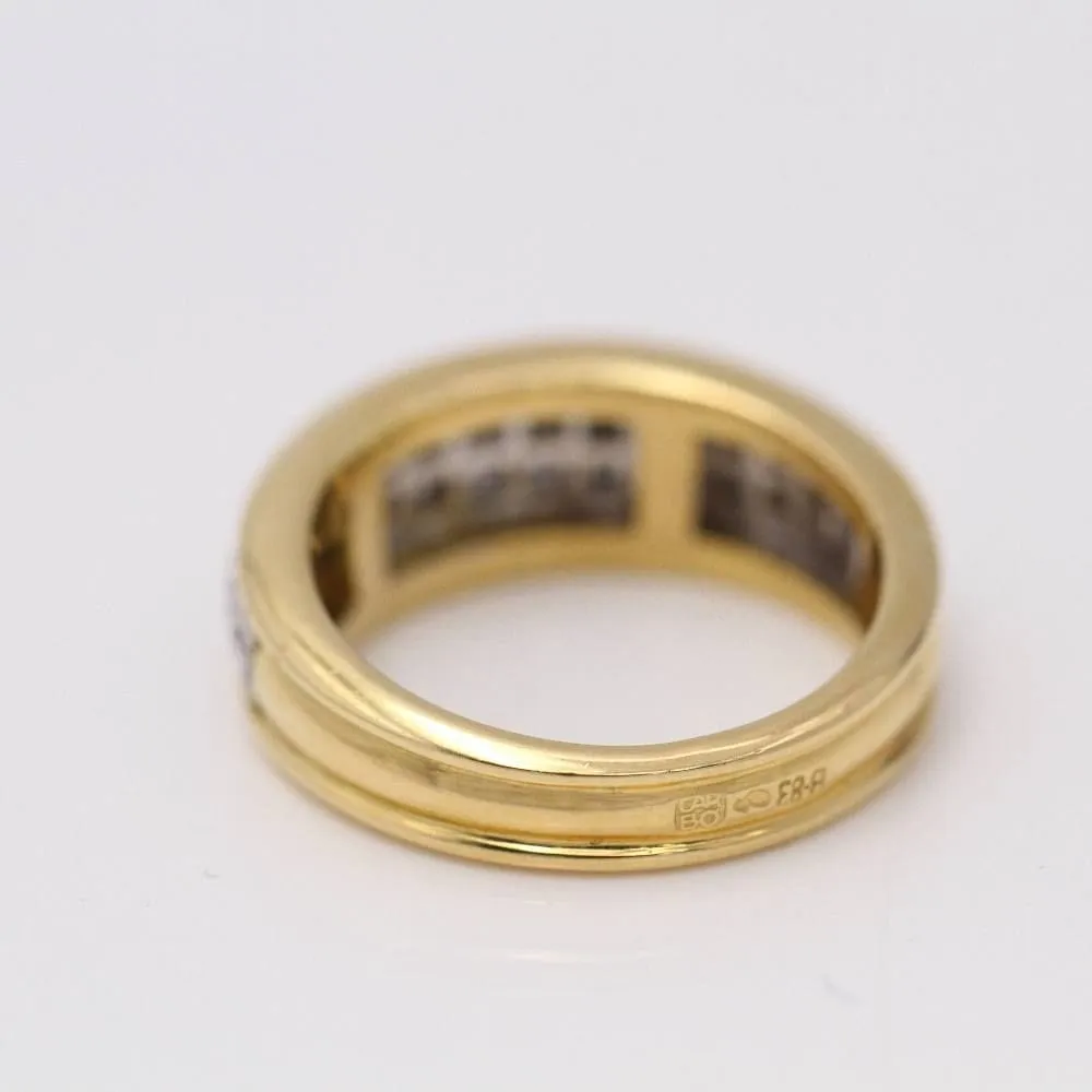 bague jonc or et diamants sold by 58 Facettes product image thumbnail 3