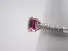 Bague Or Blanc Diamants et Saphir sold by 58 Facettes