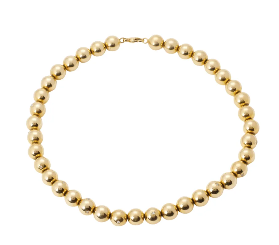 Collier boules sold by 58 Facettes