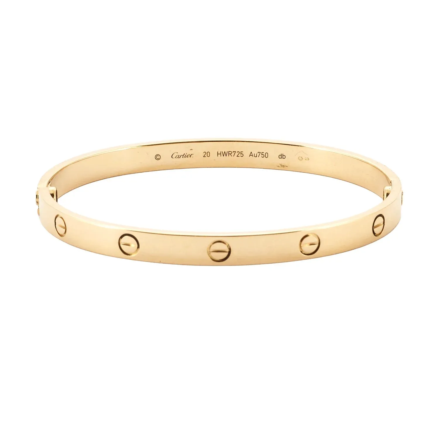 CARTIER - bracelet Love en or jaune sold by 58 Facettes product image thumbnail 3