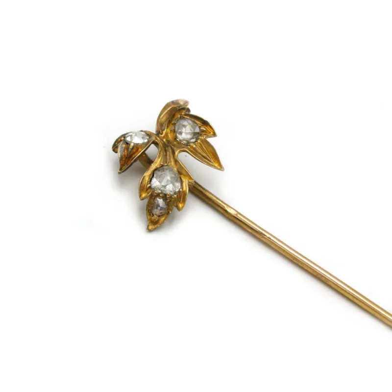 Epingle À Cravate - Or et diamants sold by 58 Facettes