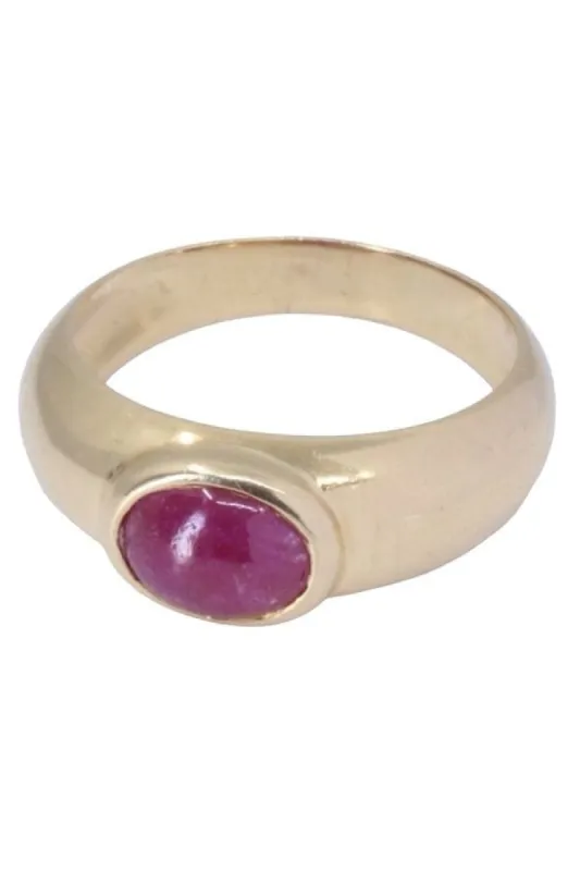 BAGUE JONC RUBIS sold by 58 Facettes