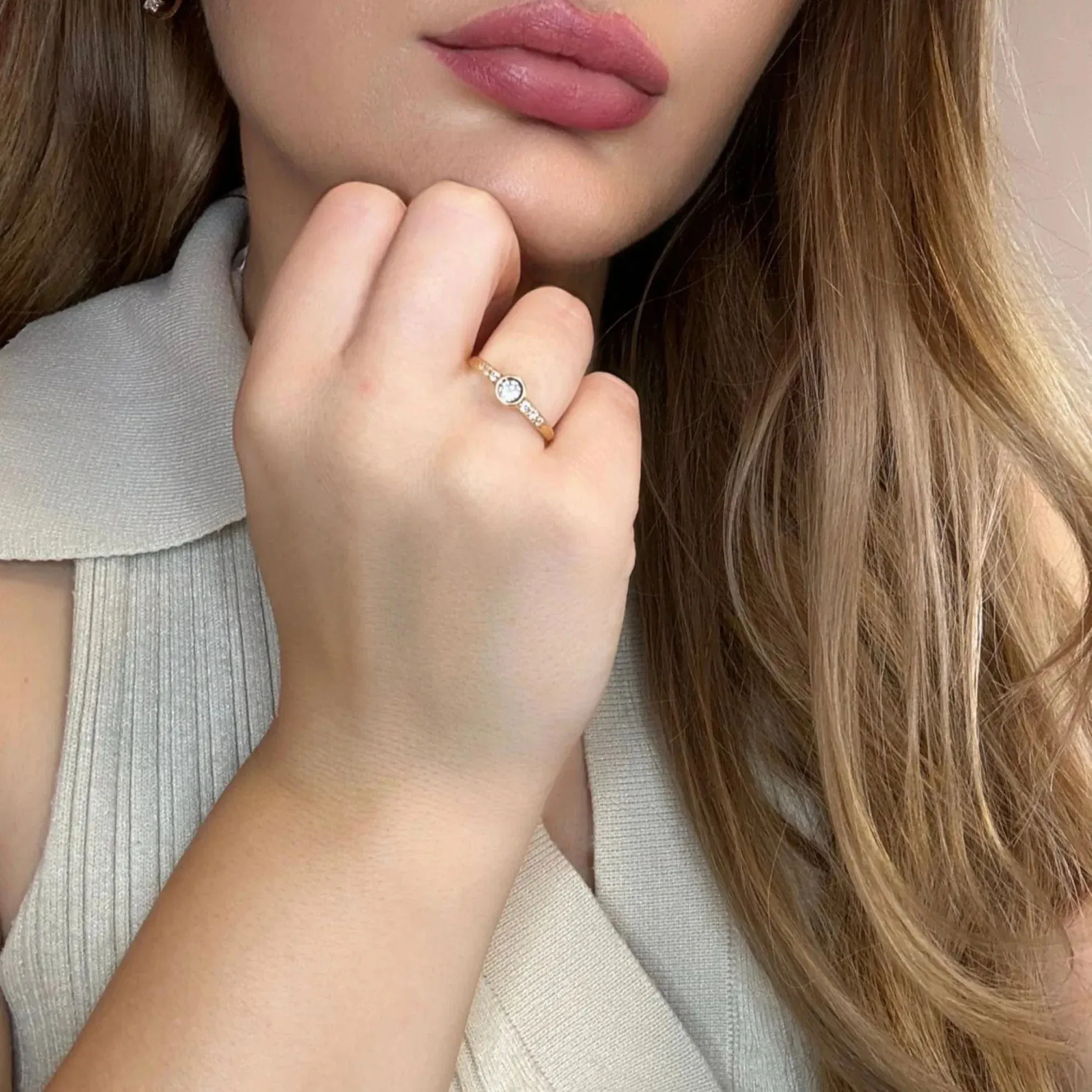 Solitaire Or Jaune Diamants sold by 58 Facettes product image thumbnail 2