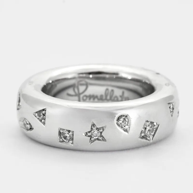 Pomellato - Iconica- SLIM en or blanc et diamants sold by 58 Facettes