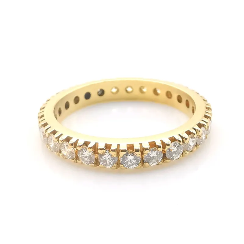 Alliances américaine or & diamants sold by 58 Facettes