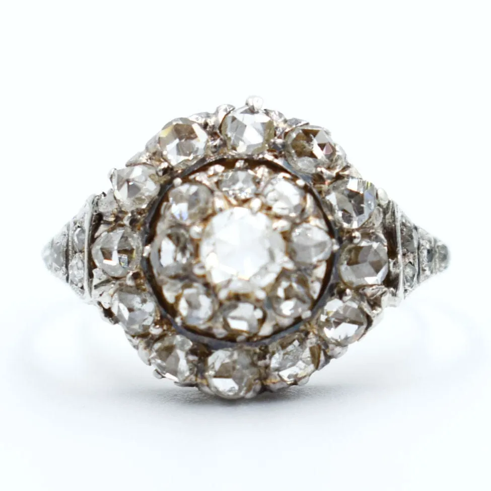 Bague Ancienne Or et Diamants sold by 58 Facettes product image thumbnail 2