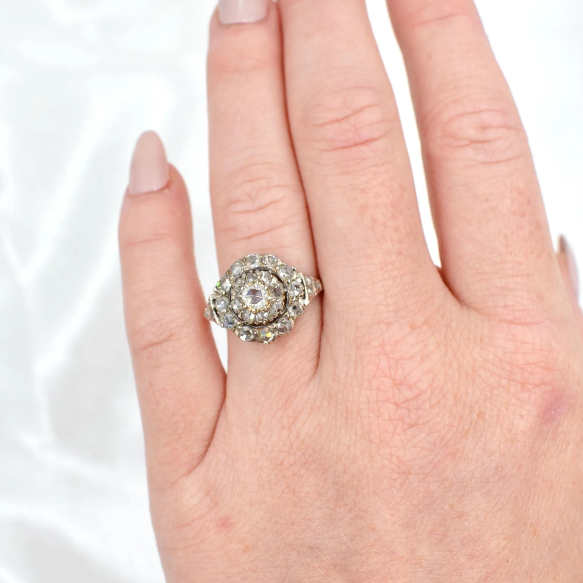 Bague Ancienne Or et Diamants sold by 58 Facettes product image thumbnail 3