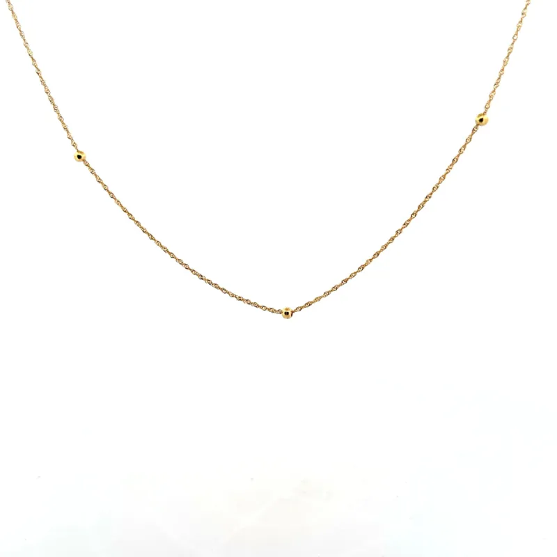 Collier Perles Or Jaune 18k sold by 58 Facettes