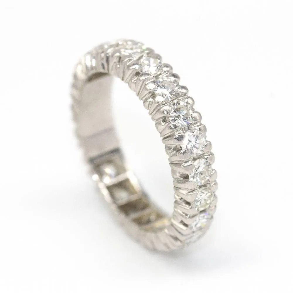 Bague Alliance or blanc et diamant sold by 58 Facettes product image thumbnail 5