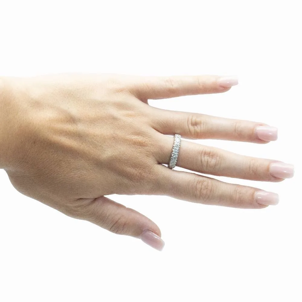 Bague Alliance or blanc et diamant sold by 58 Facettes product image thumbnail 2