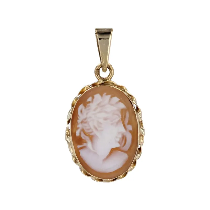 Pendentif camée or jaune sold by 58 Facettes
