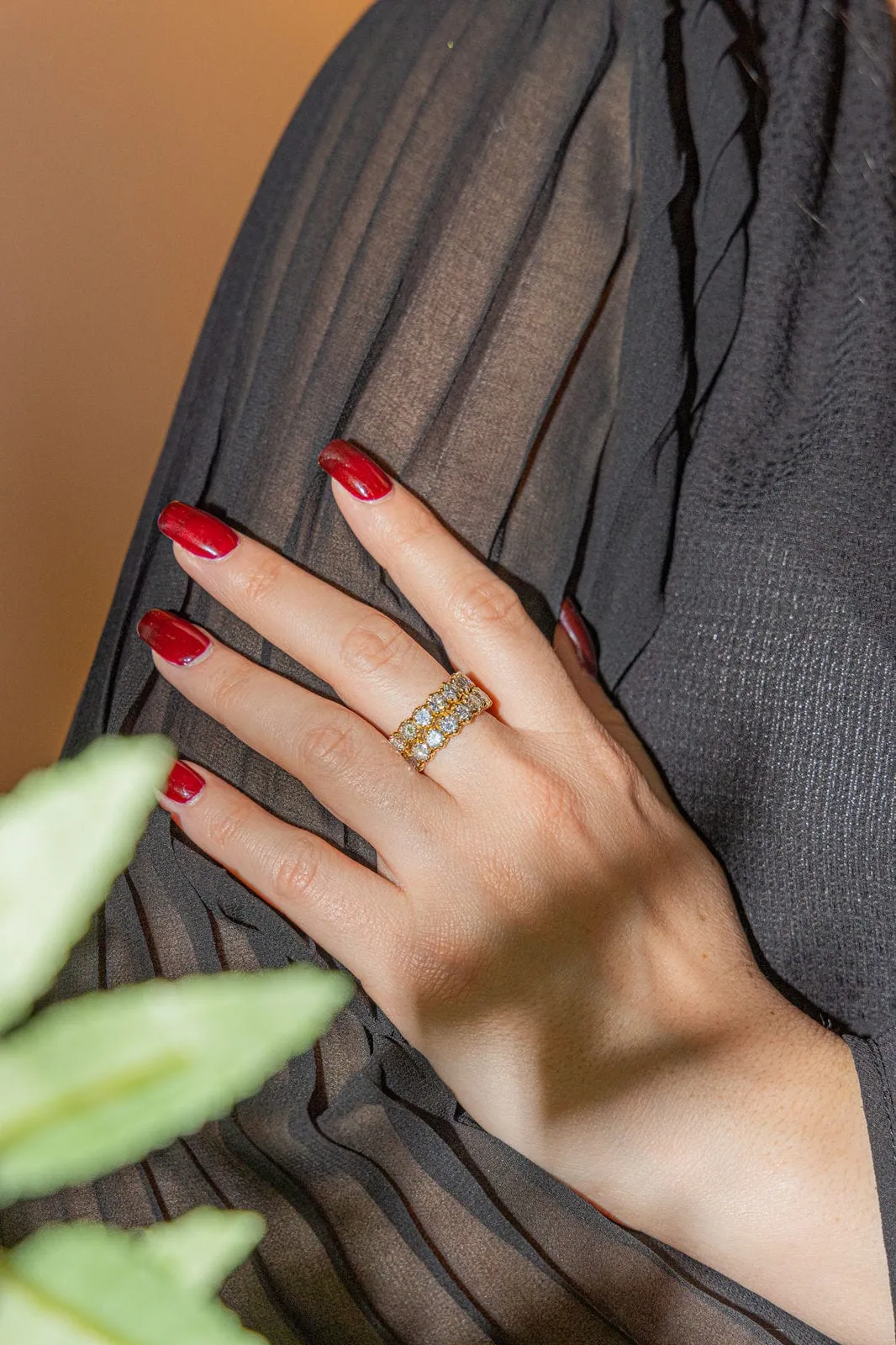 Bague Cocktail Or jaune Diamant sold by 58 Facettes product image thumbnail 2