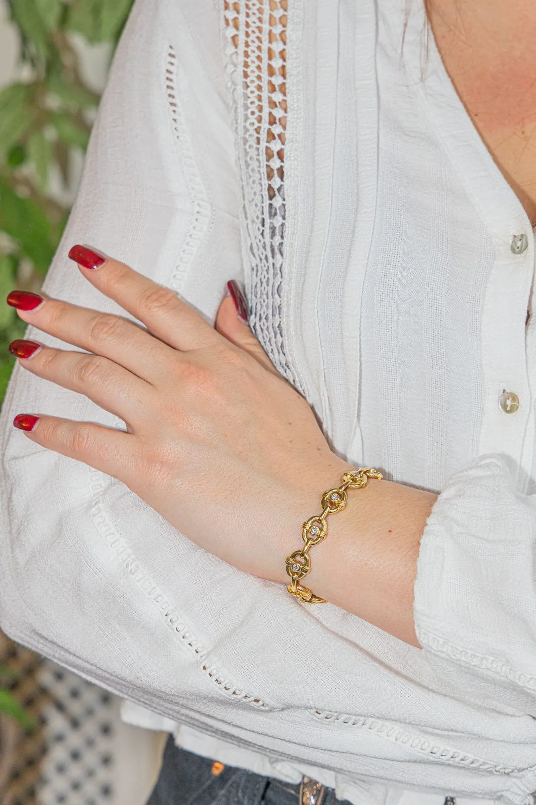 Bracelet Or jaune Diamant sold by 58 Facettes product image thumbnail 2