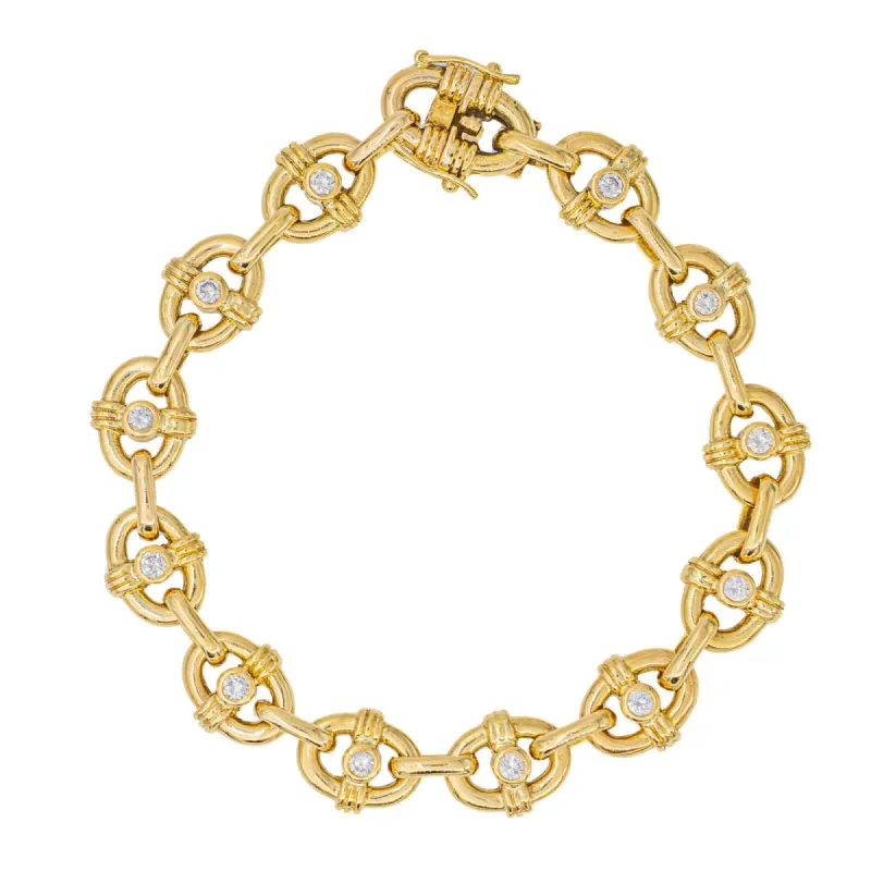 Bracelet Or jaune Diamant sold by 58 Facettes
