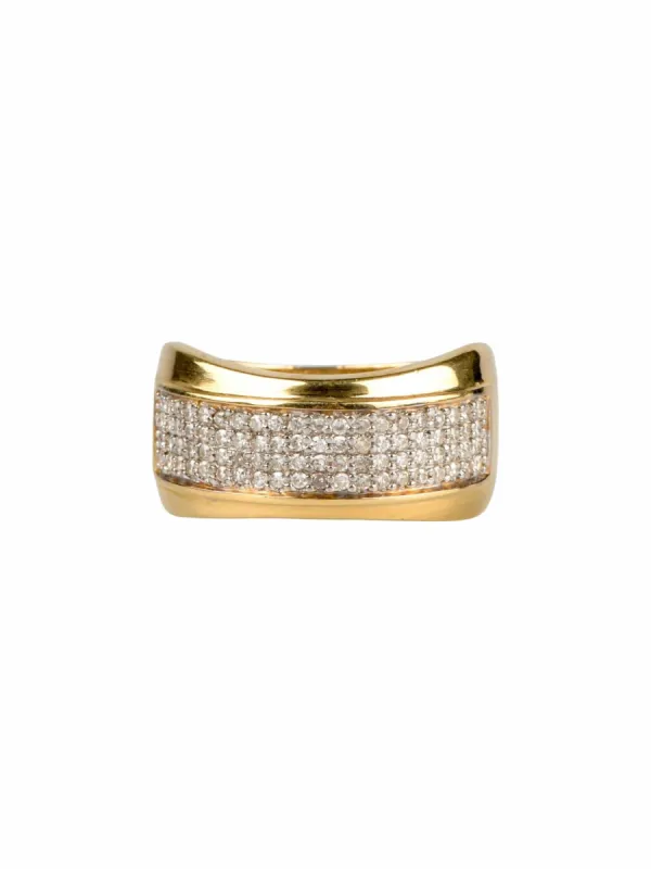 Bague diamants or jaune sold by 58 Facettes