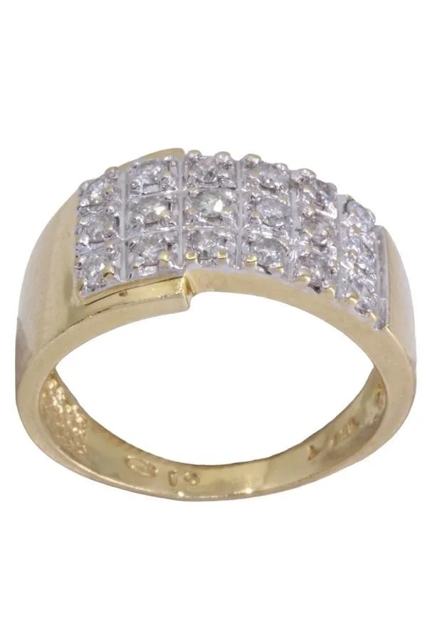 BAGUE PAVAGE DIAMANTS sold by 58 Facettes product image thumbnail 3