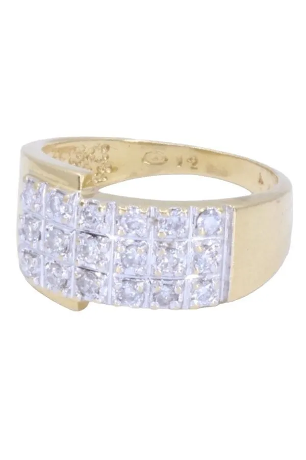 BAGUE PAVAGE DIAMANTS sold by 58 Facettes