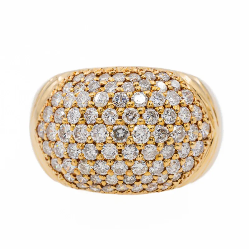 Bague Jonc Or jaune Diamant sold by 58 Facettes