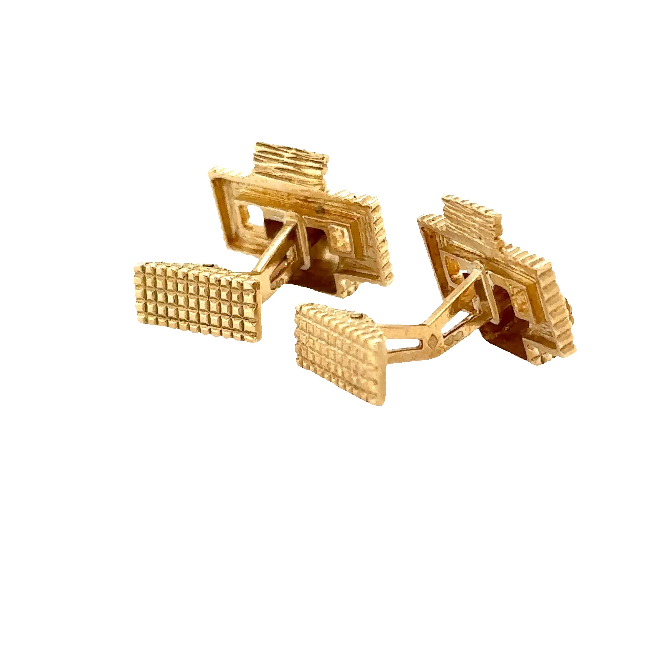 Boutons de manchette en or jaune sold by 58 Facettes product image thumbnail 5