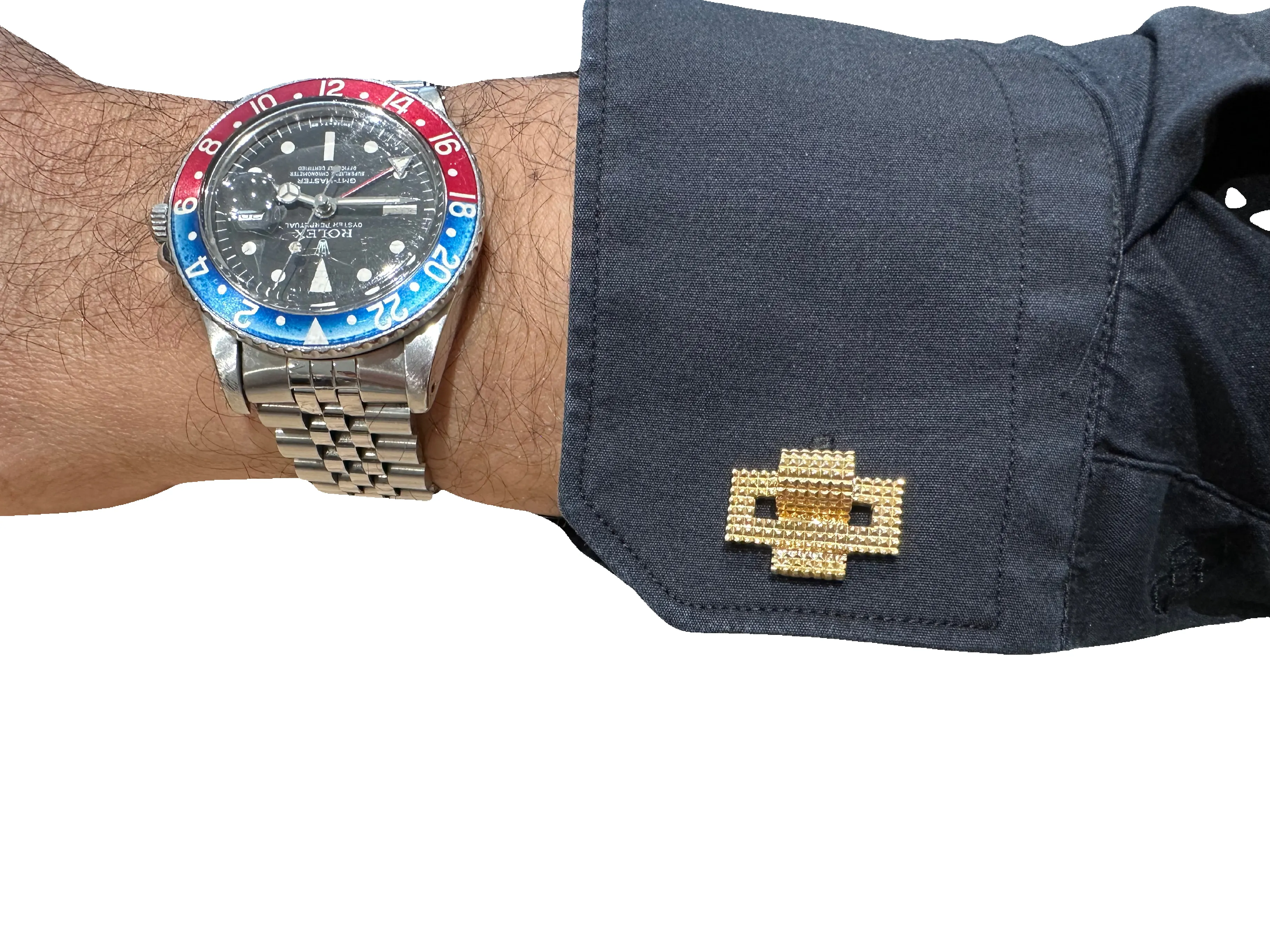 Boutons de manchette en or jaune sold by 58 Facettes product image thumbnail 2