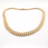 Collier maille américaine en or jaune sold by 58 Facettes