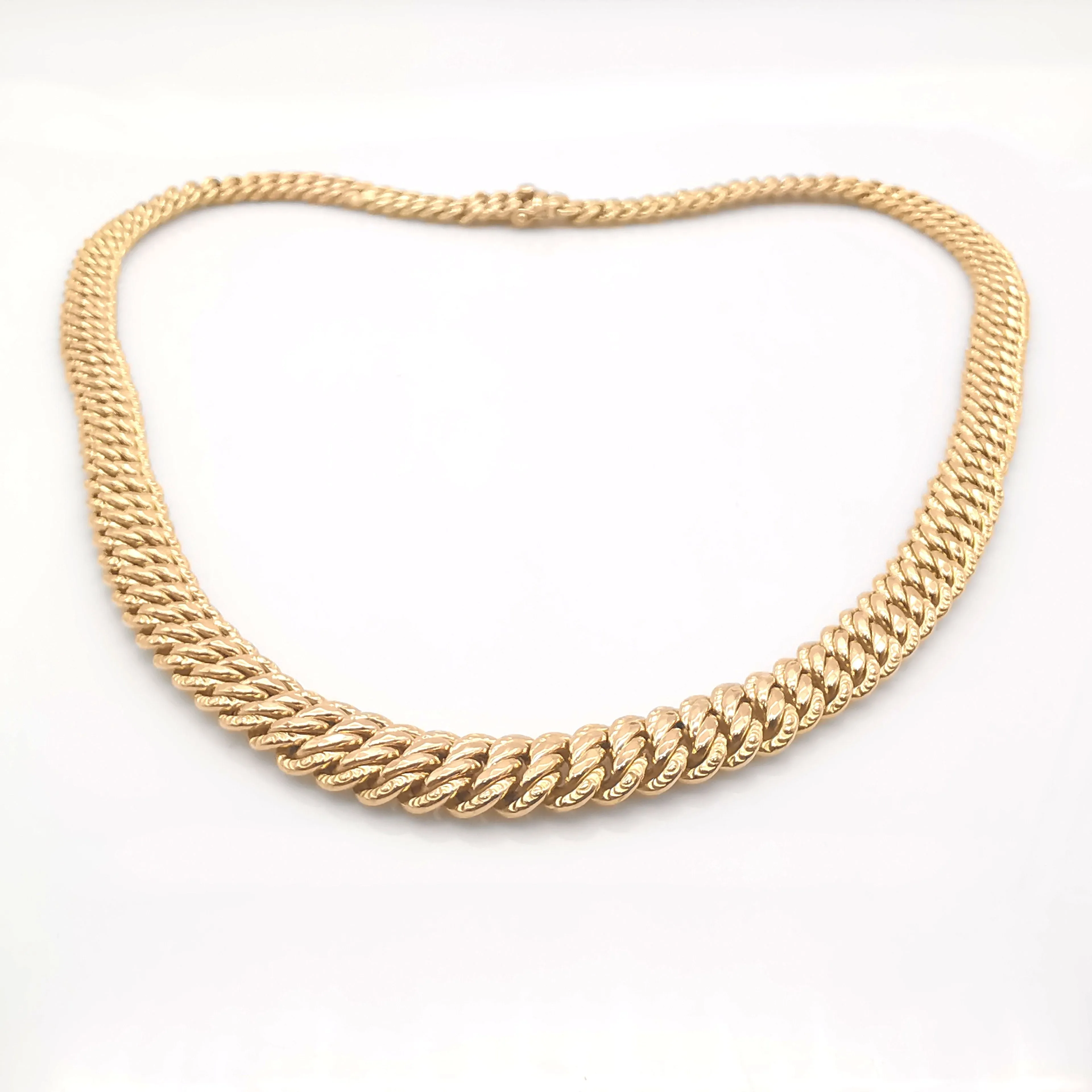 Collier maille américaine en or jaune sold by 58 Facettes product image thumbnail 5