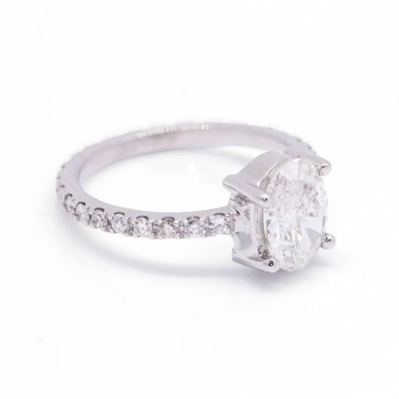 Bague solitaire diamant 1.01ct sold by 58 Facettes