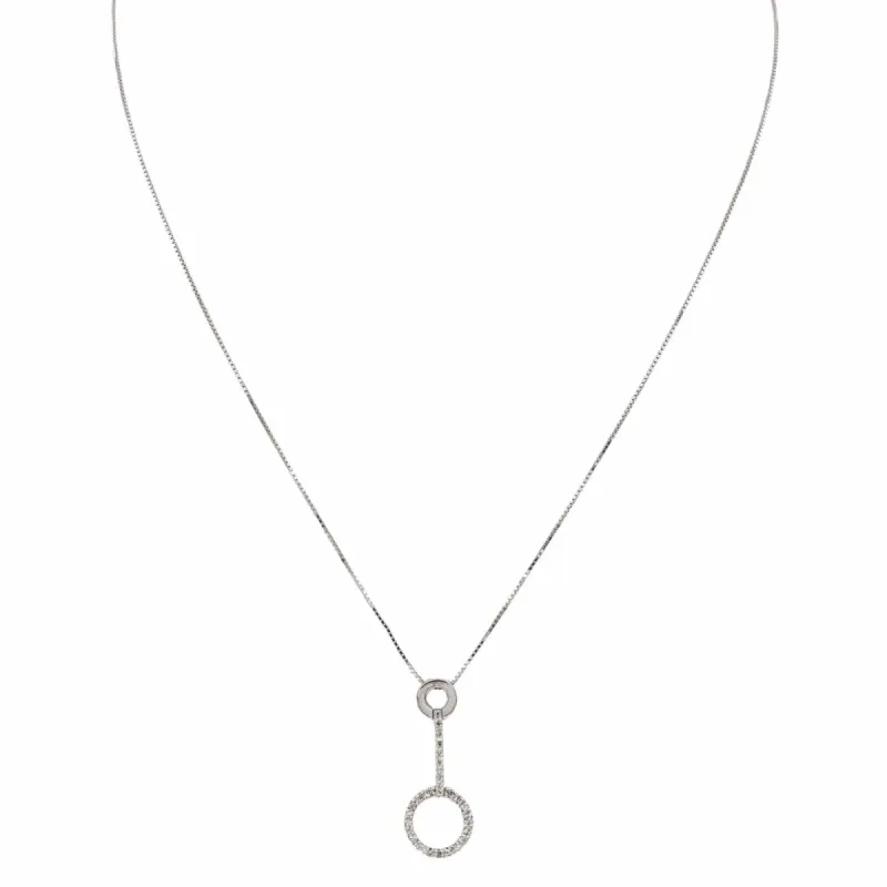 Collier Or blanc Diamant sold by 58 Facettes