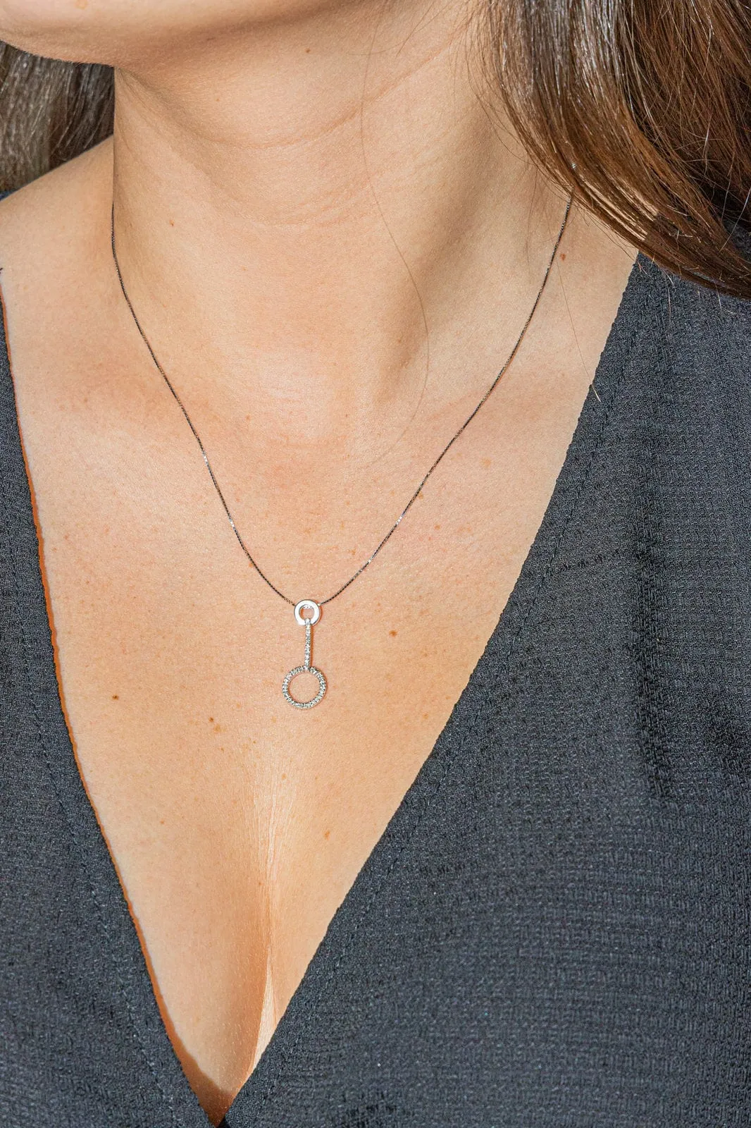 Collier Or blanc Diamant sold by 58 Facettes product image thumbnail 2