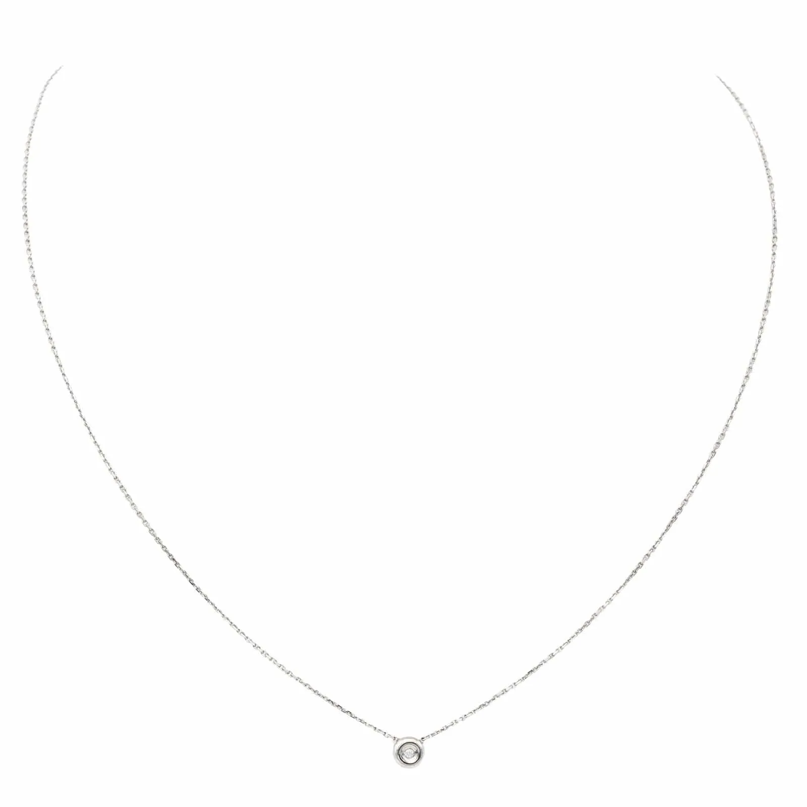 Collier Or blanc Diamant sold by 58 Facettes product image thumbnail 3