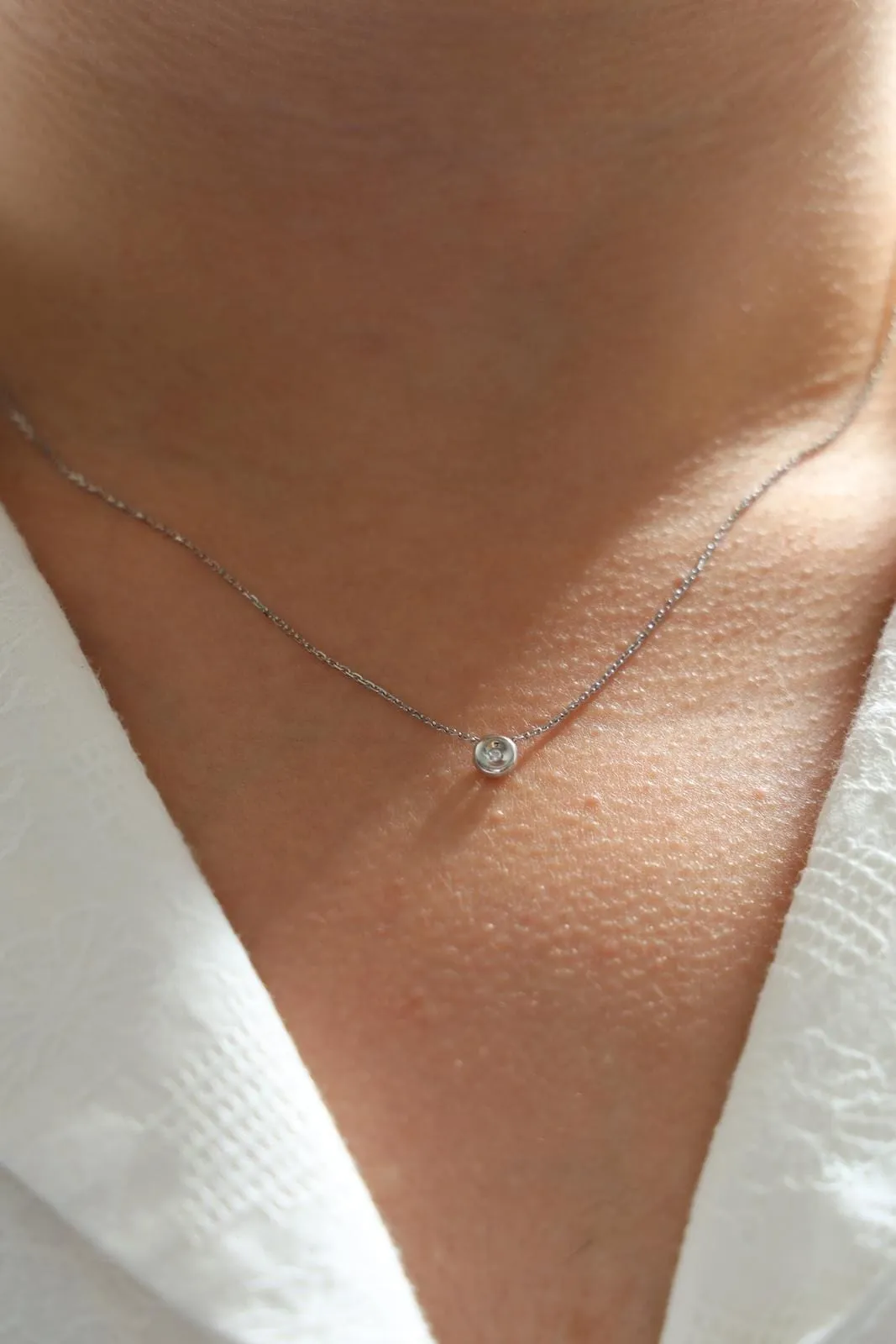 Collier Or blanc Diamant sold by 58 Facettes product image thumbnail 2